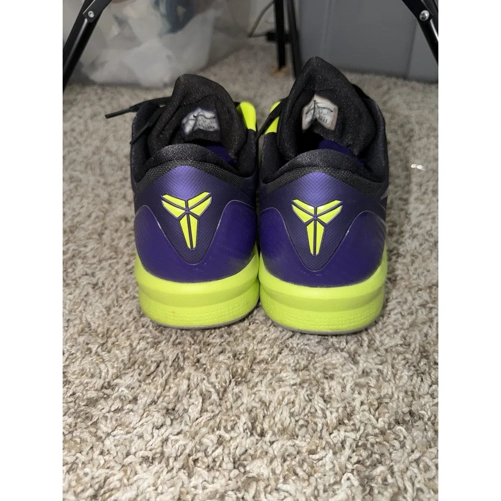 Nike Kobe Venomenon 4 Zoom Glow in the Dark Purple Yellow Volt Sz 13 635578-500